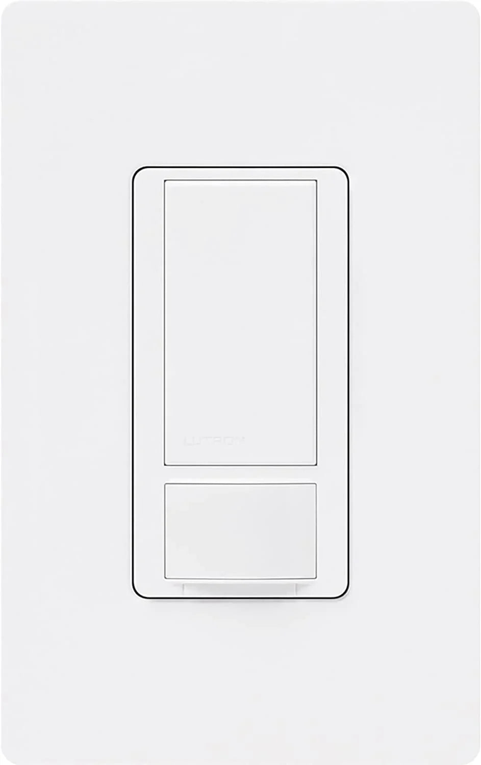 neutral single-pole, (2-pack), switch required, maestro sensor no white ms-ops2-wh, 2a, lutron