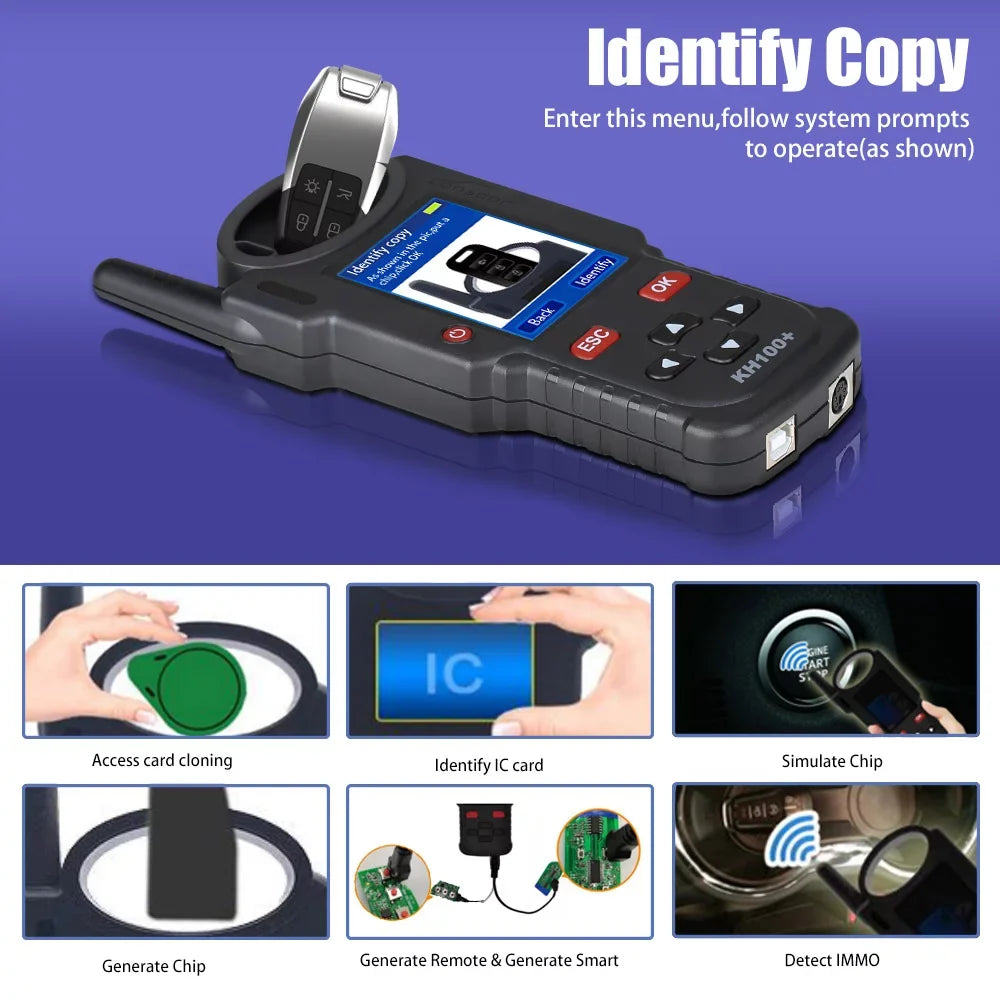 Remote Programmer Lonsdor KH100+ Key Auto