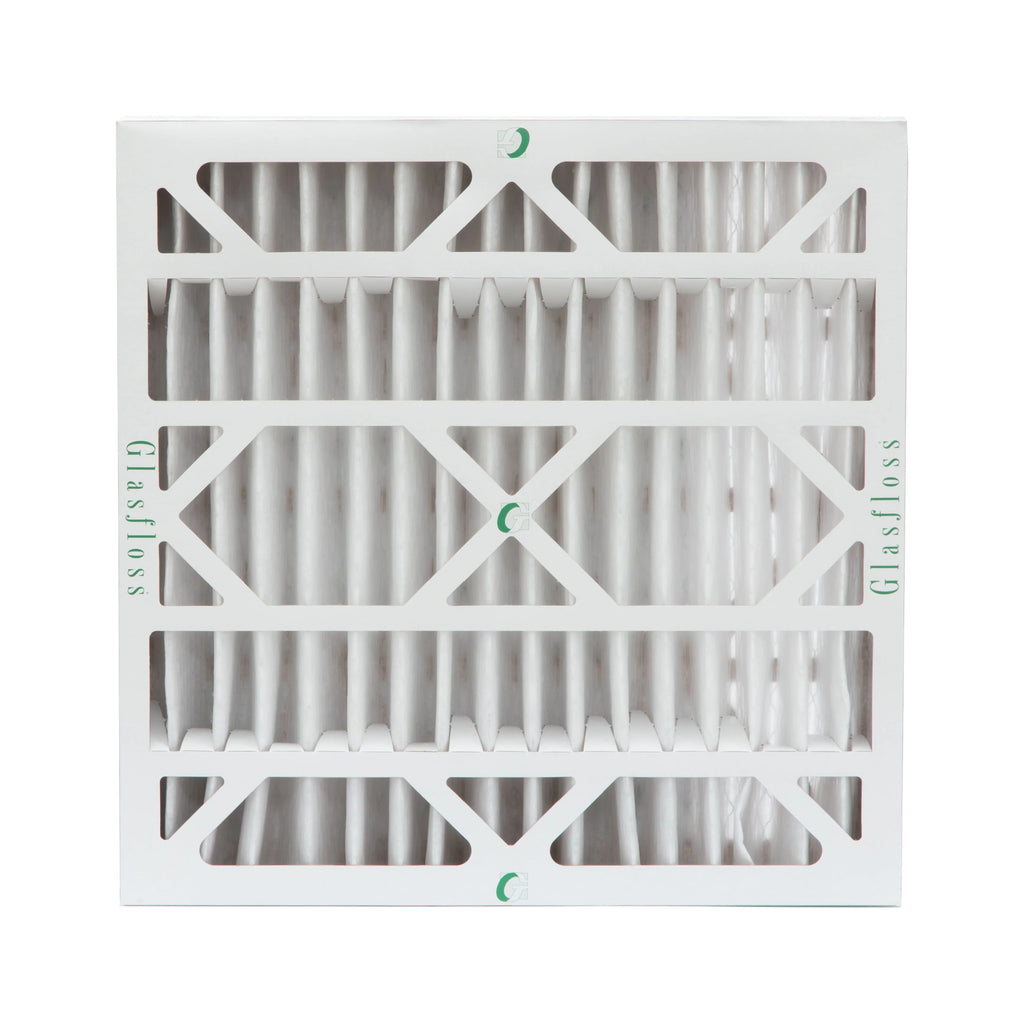 10 by Air Actual 19-1/2 x MERV 3-3/4 4" 19-1/2 Filters Pleated Inch 20x20x4 2 Size: Pack Glasfloss. of x