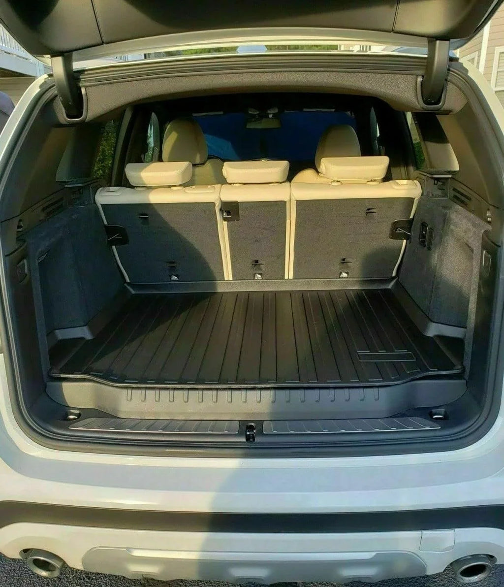 Pre-Cut Trunk Rubber Mat EA 2018-2024 Raised Weather-Resistant – Cars Car Cargo EACCESSORIES Non-Slip Trunk for with – Mat Mats Design – – to – Easy Lip Install X3 for BMW Trunk Liner Laser