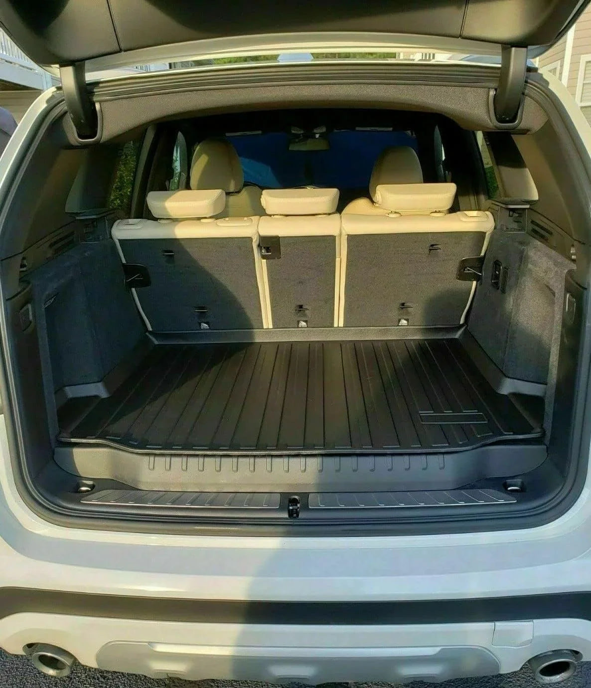 Pre-Cut Trunk Rubber Mat EA 2018-2024 Raised Weather-Resistant – Cars Car Cargo EACCESSORIES Non-Slip Trunk for with – Mat Mats Design – – to – Easy Lip Install X3 for BMW Trunk Liner Laser