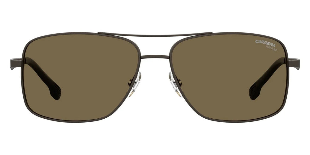 Rectangular Polarized Men's Bronze CARRERA 009Q/SP Sunglasses 60 8040/S Carrera