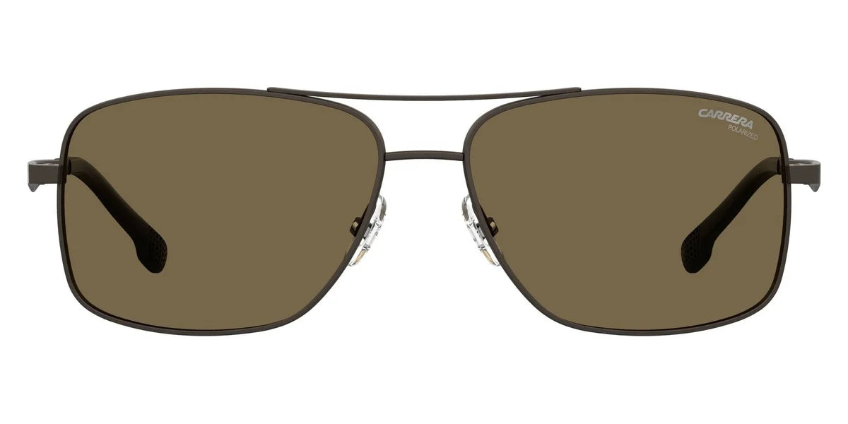 Rectangular Polarized Men's Bronze CARRERA 009Q/SP Sunglasses 60 8040/S Carrera