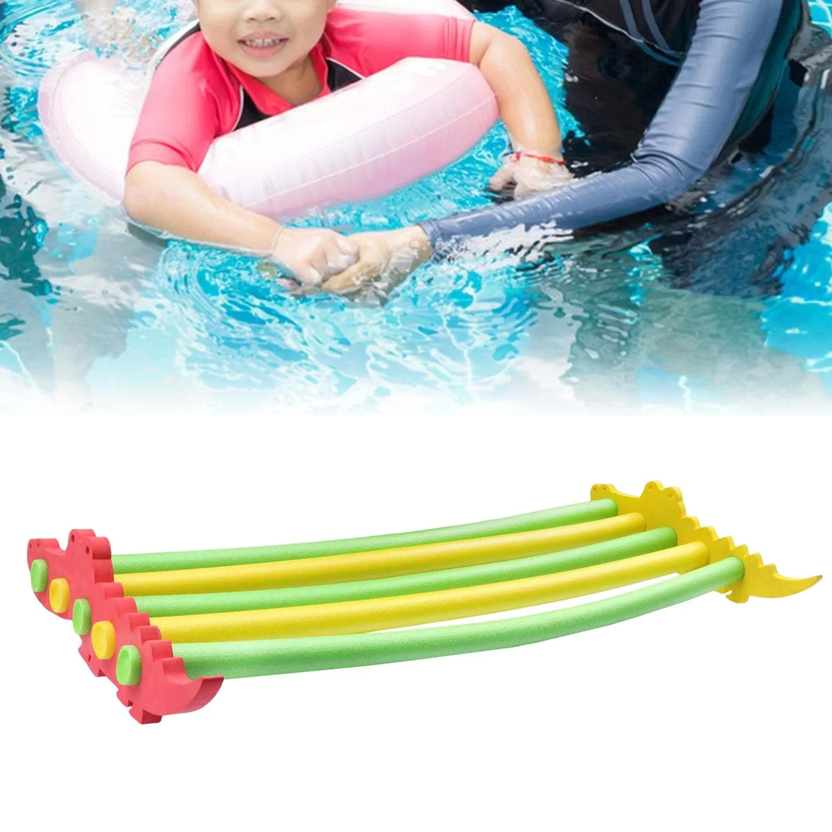 Beginners Swimming Float Rafts Toy 69cmx3cmx20cm Connector Pool for Water