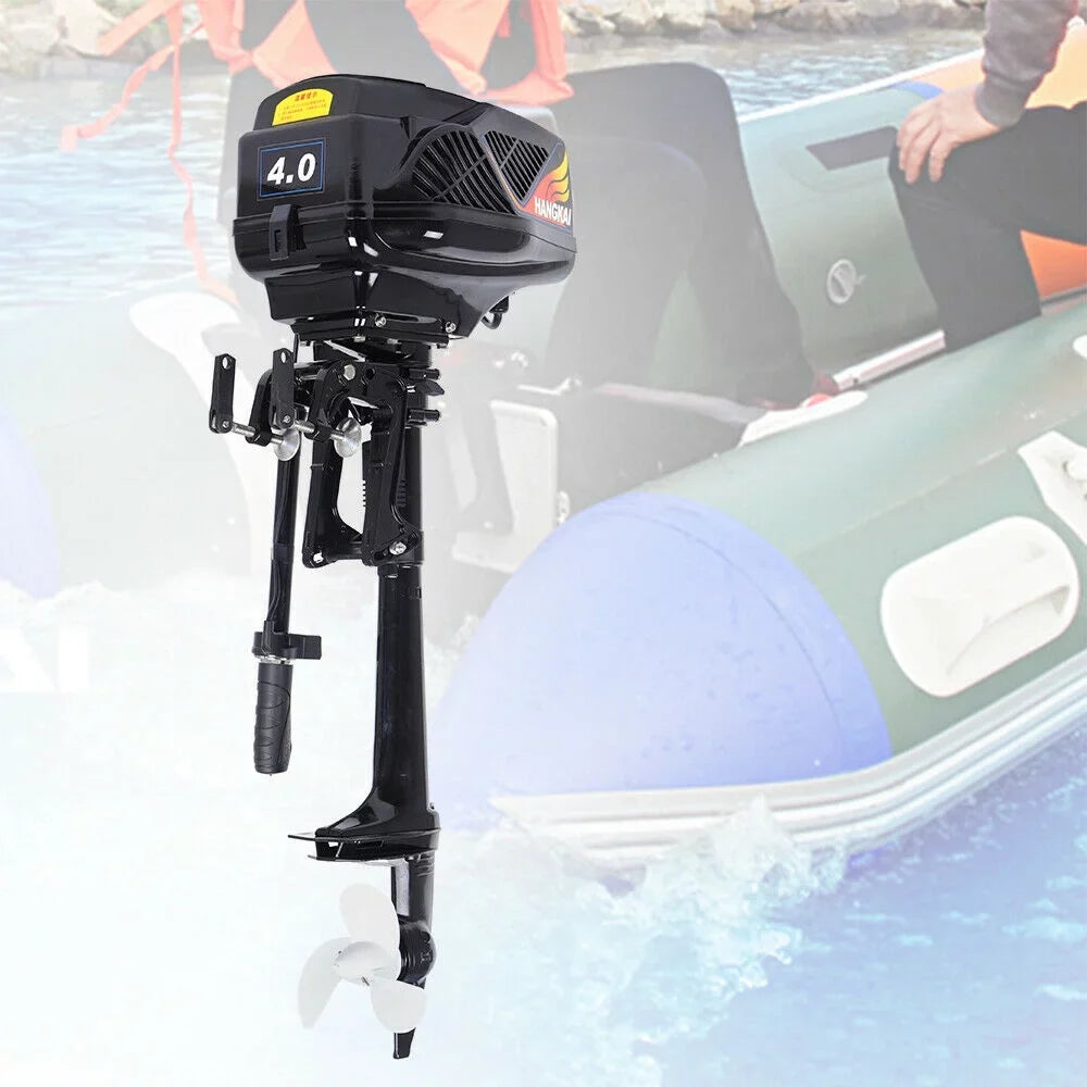 4HP Fishing CDI Electric Boats Outboard Heavy Boat 48V Duty Outboard Motor for Boat Miumaeov Motor Engine Fishing Engine 1000W Outboard Boats Outboard Mount Motor Electric Inflatable