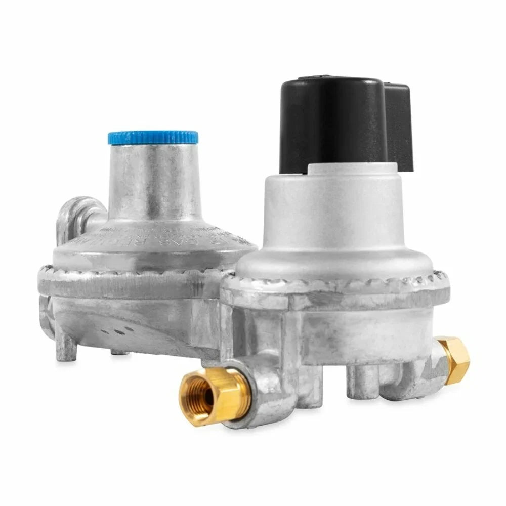 Maintains to a Tank Auto With RVs Regulator- Full For Propane with Dual Propane Double-Stage Tanks Empty Change Auto-Changeover Pressure Hookups, From Constant Camco Gas (59005)