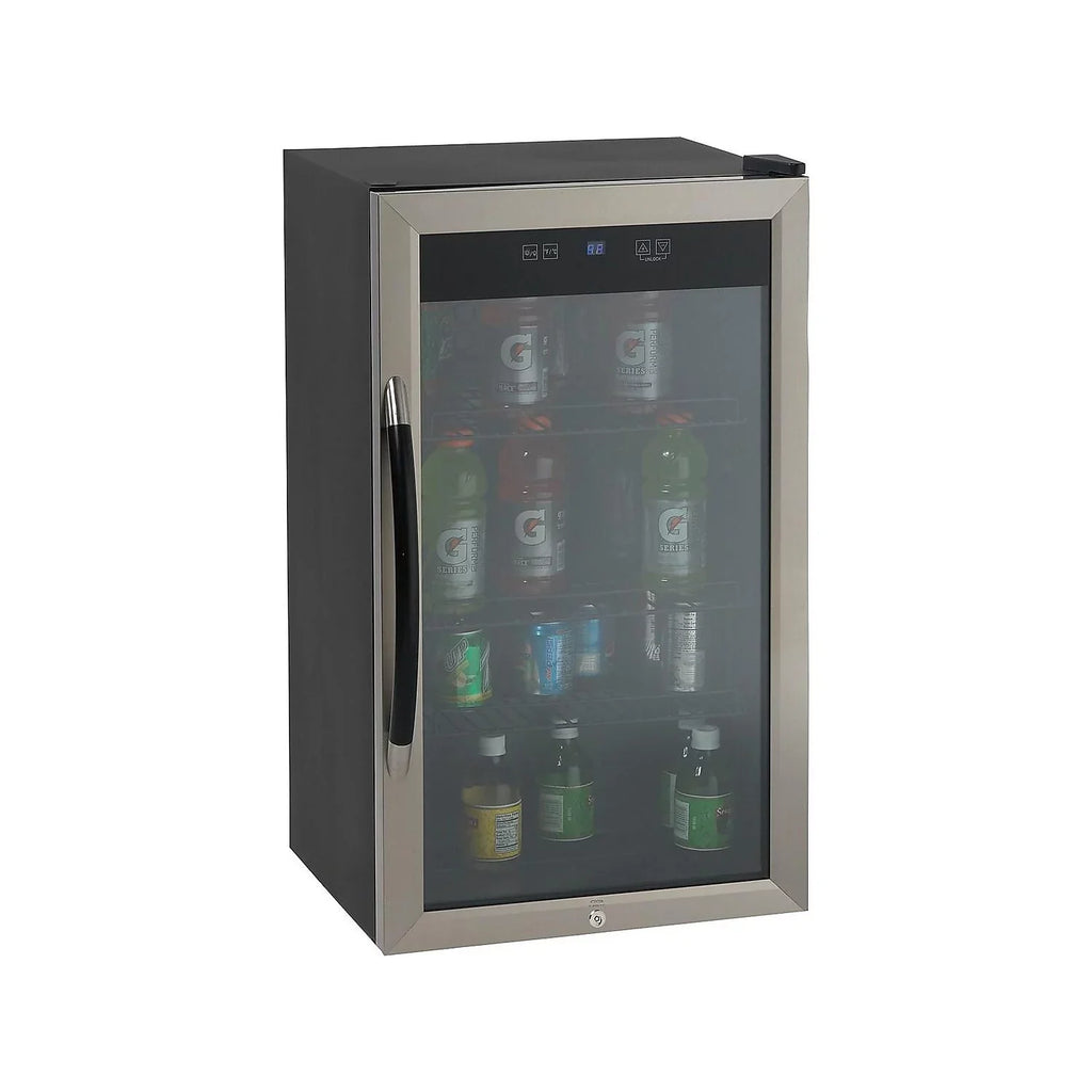 Ft. Refrigerator Black/Stainless BCA306SS-IS Avanti 3 Cu.