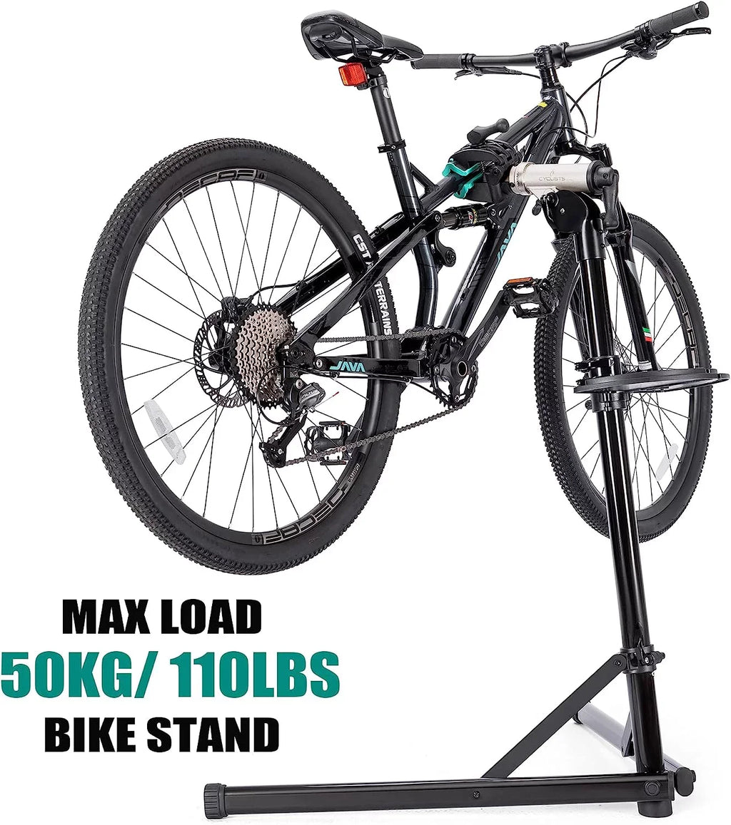 for E Stand Stand(Max - Bike Bike for 55lbs/ Load 110lbs) Bike Repair 110lbs)- Road Stand Bike Maintenance Mountain Load Mechanics Repair (Max Workstand Home Bike and Bicycle Shop