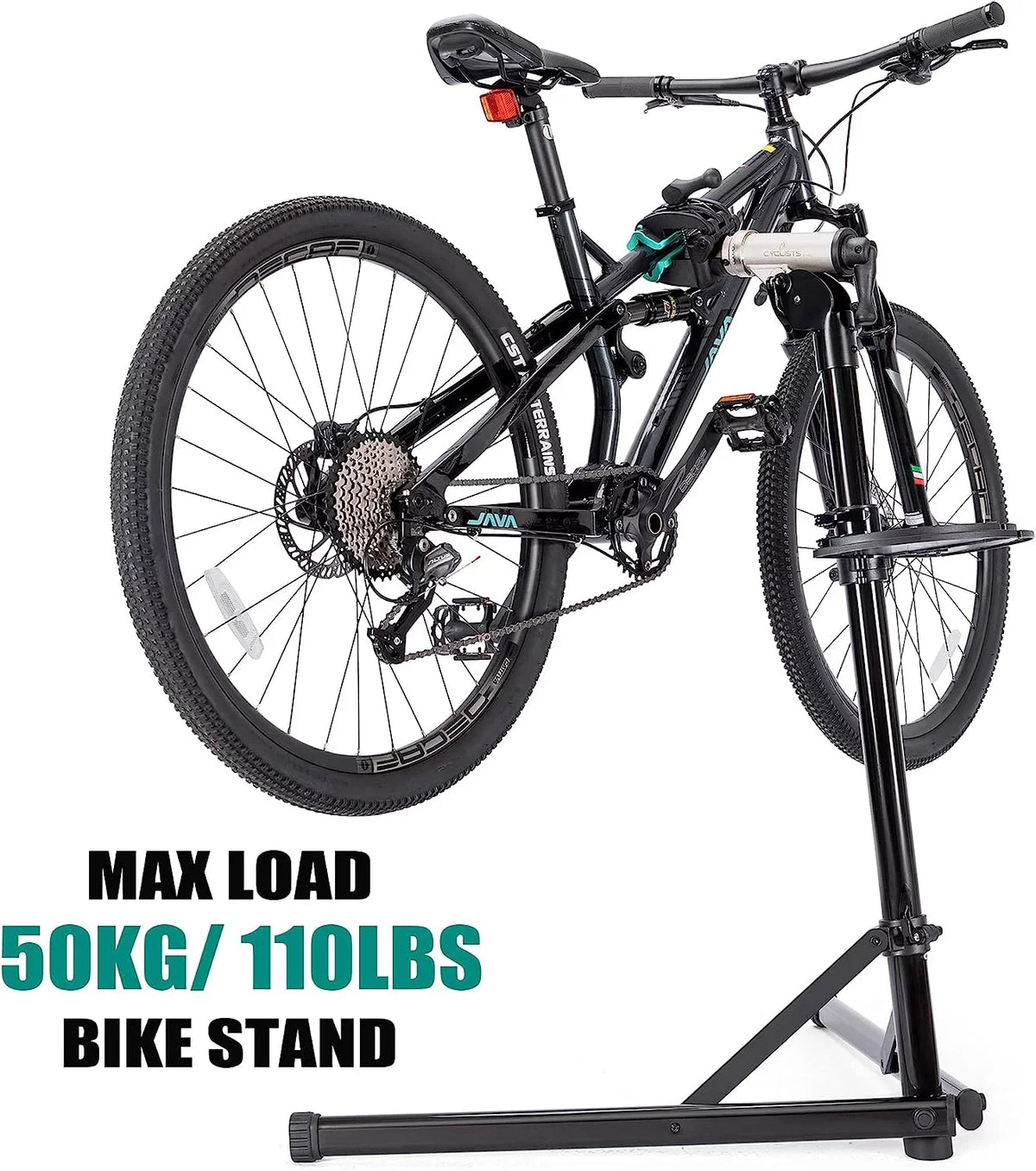 for E Stand Stand(Max - Bike Bike for 55lbs/ Load 110lbs) Bike Repair 110lbs)- Road Stand Bike Maintenance Mountain Load Mechanics Repair (Max Workstand Home Bike and Bicycle Shop