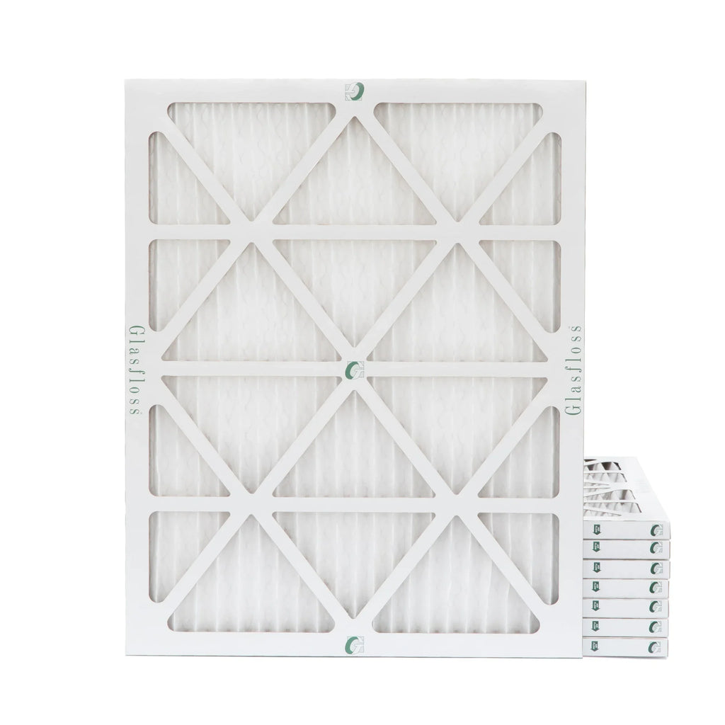 AC Filters MERV 10 x Glasfloss x by Pack ) 8 Industries. Pleated Size: Air 14x20x1 ( 13-1/2 7/8 Exact Furnace 19-1/2
