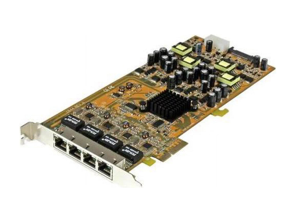 PoE - / Ethernet Network Express Port StarTech.com NIC Gigabit Power over PSE Card 4 PCI PCIe