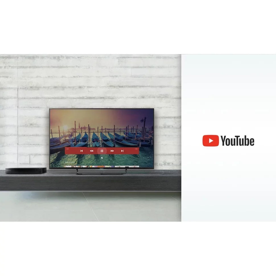 Dolby TV ft Sony Cloth Blu-ray BDP-S3700 Bundle Audio Streaming 6 Microfiber Cable With Disc HDMI with and High Wi-Fi 2.0 TrueHD Screen Player Deco and Gear Speed