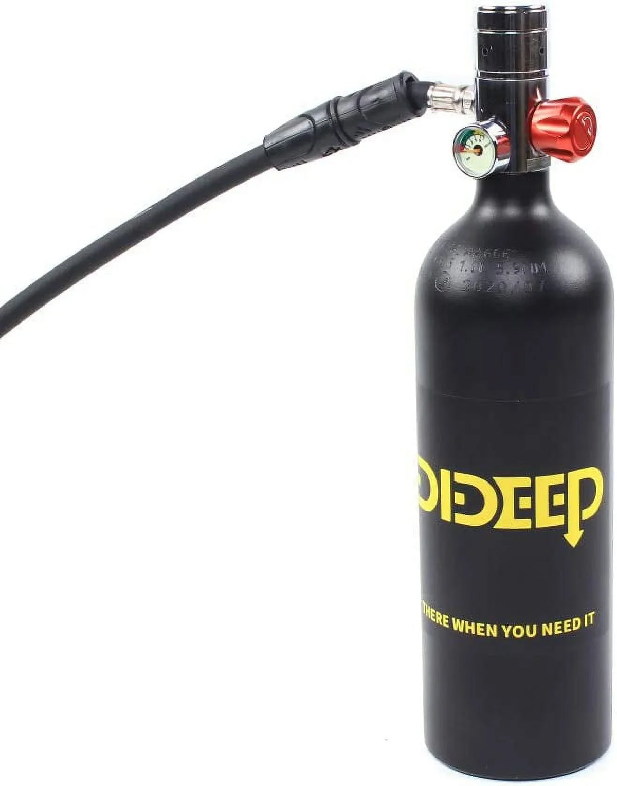 High DIDEEP Training E-S400B 1L Tank Scuba Diving Refill Refill by FETCOI Pump Pressure Cylinder Diving Breathe Equipment Air Underwater for Adapter Mini