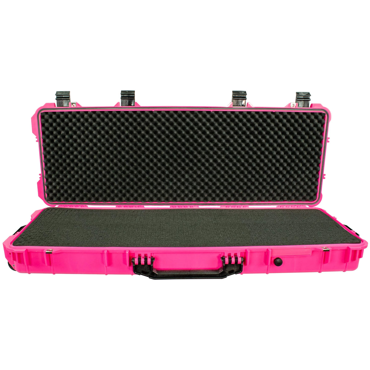 Foam Hard Roller Case with Waterproof inch & 44 Rifle Pink Eylar Crushproof