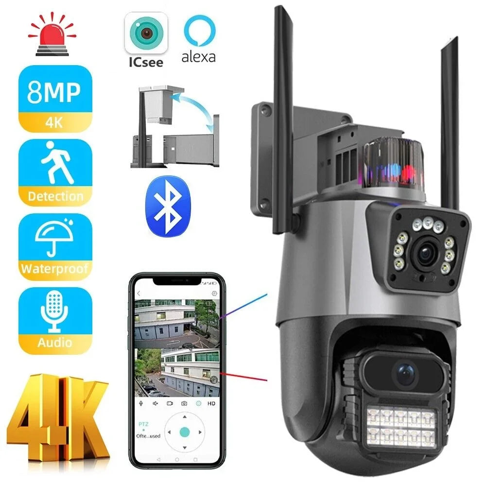 PTZ for Enhanced Miss This Penetration JLLOM a Dual Maximum Moment Antenna Never Strength Signal Camera - with