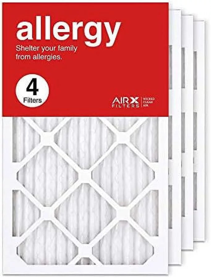 Air Filter HVAC Made 4-Pack 11 MERV Pleated AC Allergy Furnace The Air In Filter,