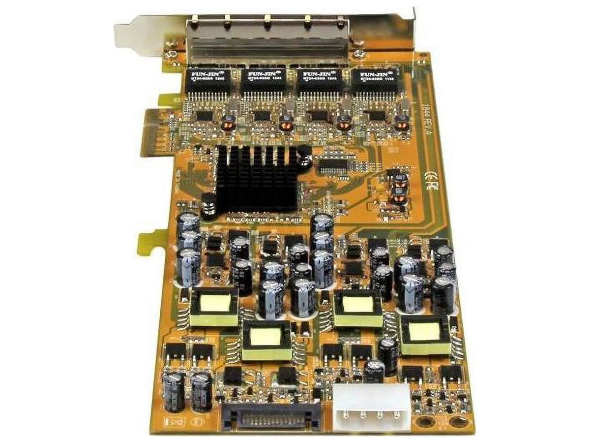 PoE - / Ethernet Network Express Port StarTech.com NIC Gigabit Power over PSE Card 4 PCI PCIe