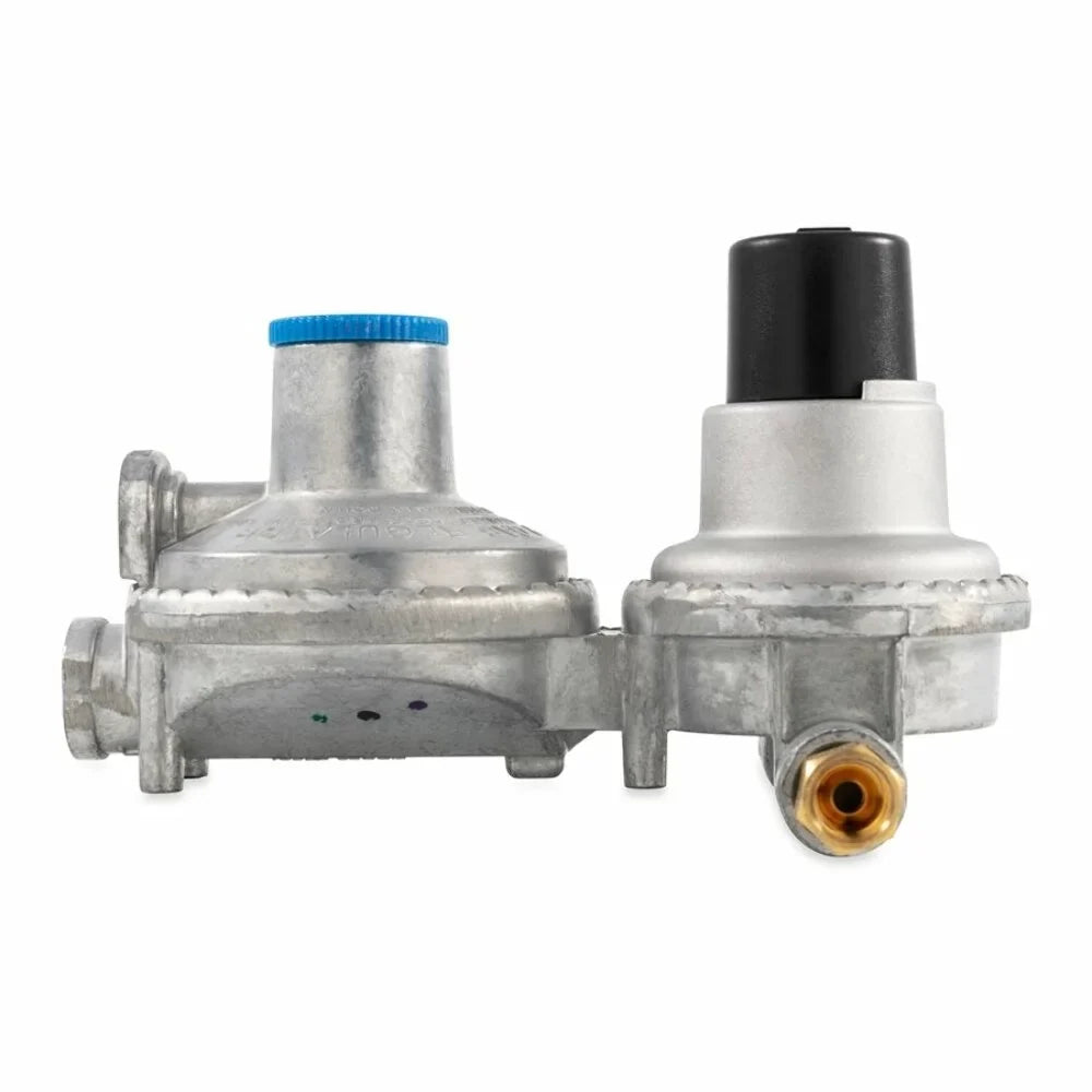 Maintains to a Tank Auto With RVs Regulator- Full For Propane with Dual Propane Double-Stage Tanks Empty Change Auto-Changeover Pressure Hookups, From Constant Camco Gas (59005)
