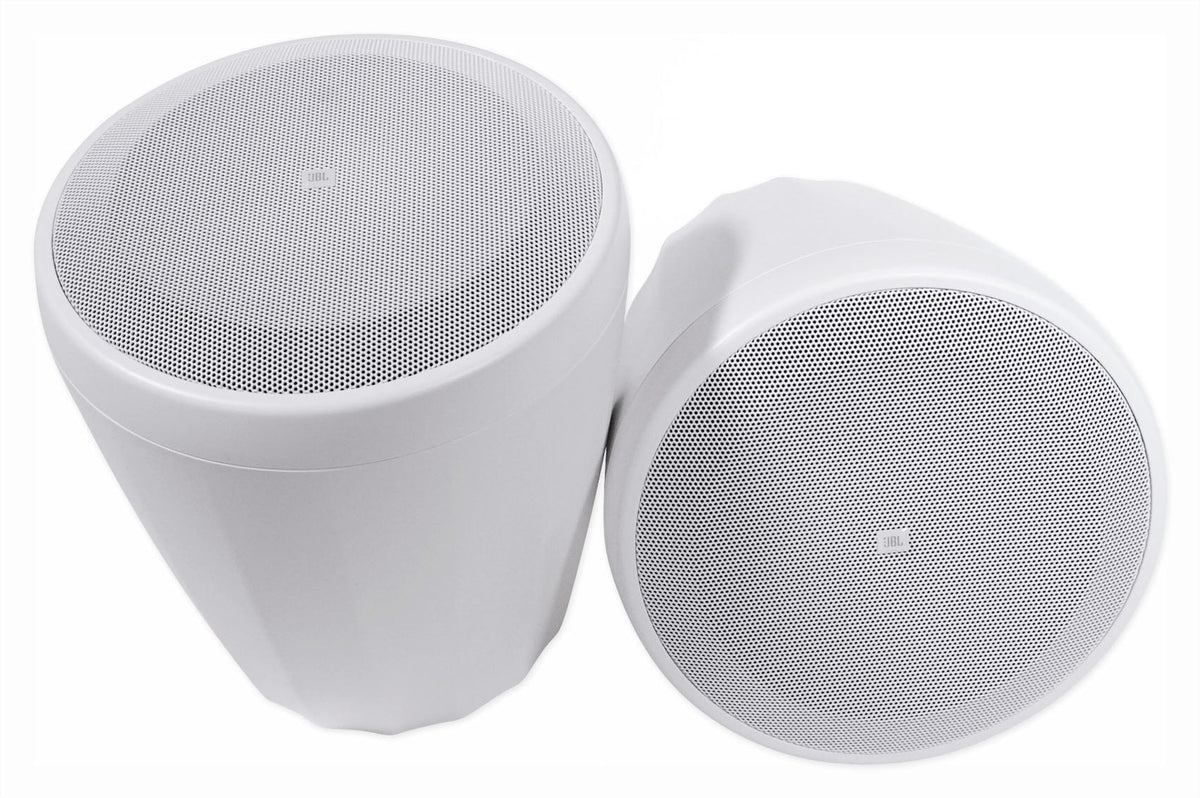 Commercial Speakers JBL Pendant Multi Amplifier+(6) Matrix White 4-Zone Source