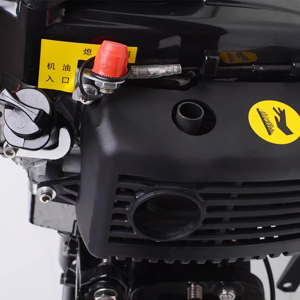 Motor 3.6 HP Boat With 4 Cooling Air 55CC Engine Outboard Stroke System Machine