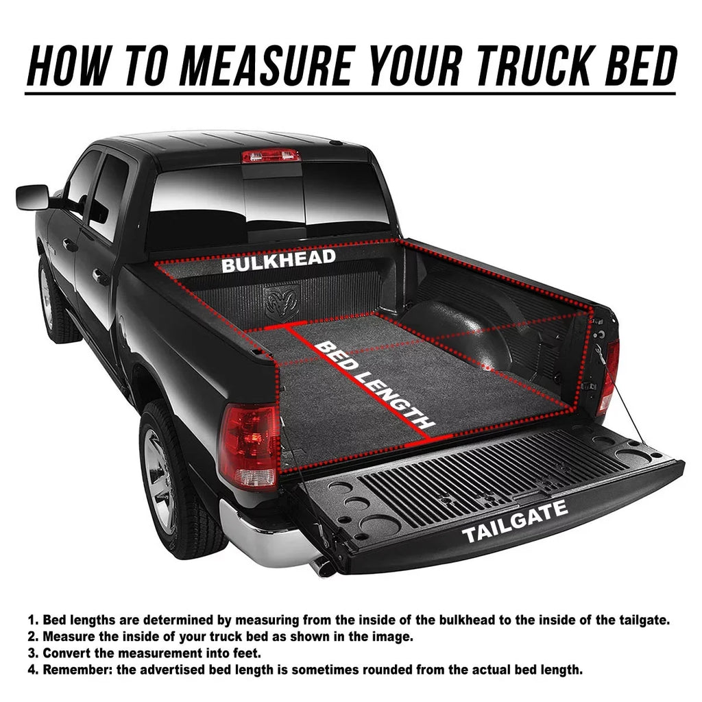 Bed 2014 F150 Tonneau Short Roll-Up Soft for Motoring Side Ft 05-13 Vinyl to 6.5 Ford Fleet Cover 2004 DNA
