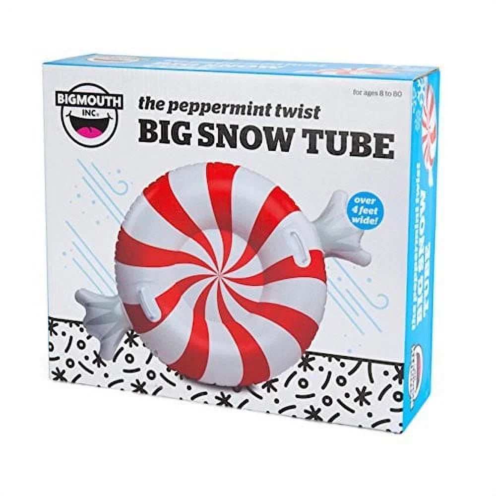 Vinyl - Gift Inflatable Made Snow Great with BigMouth Welded with Tube Inc. Durable Makes Snow Seams a Tube Easy of Handles, Grip -