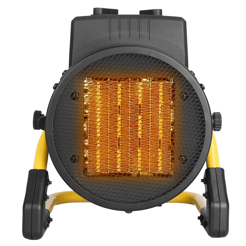 Bedroom Heater Protection Electric with Desk Personal Office Ceramic Adjustable Portable Overheat for Fan Temperature 1500W Heater iMounTEK Space
