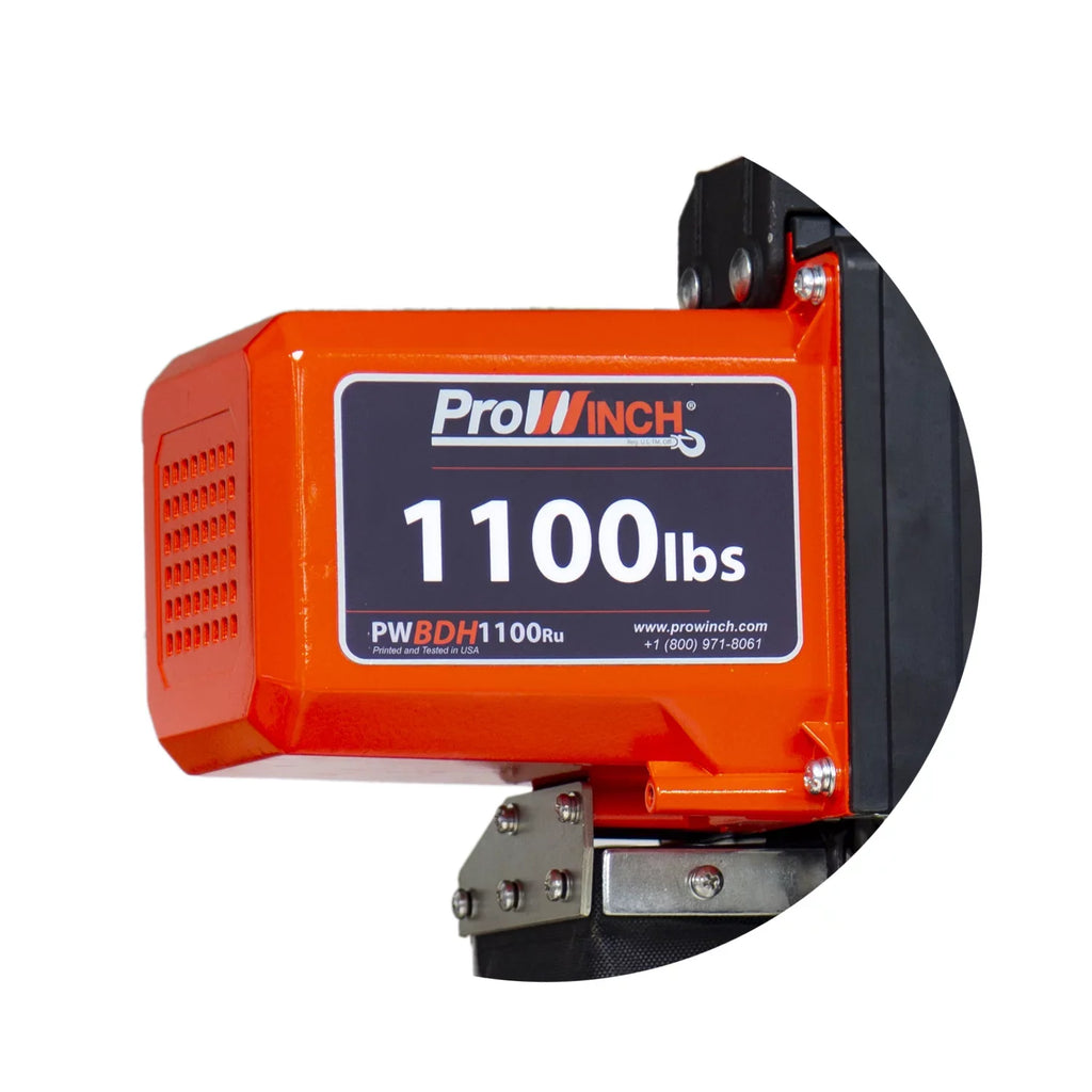 110V Hoist 10 ft Chain Lb Ton 1100 Prowinch Mini 1/2 Electric Chain Wireless
