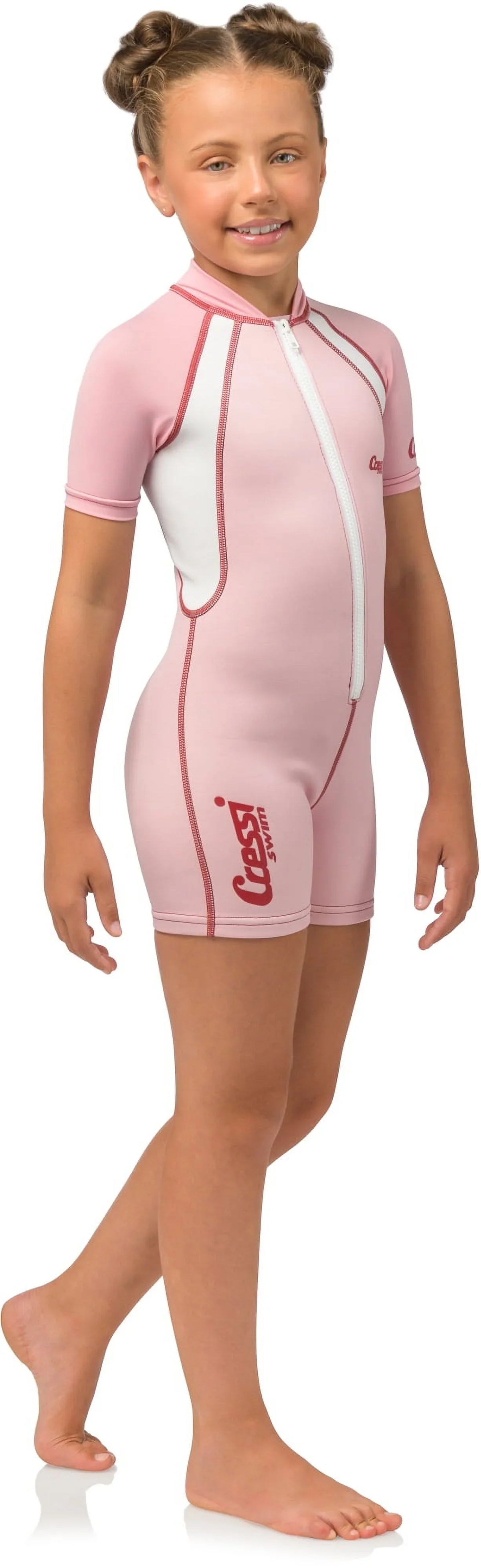 (Pink, Wetsuit Girls 1.5mm Shorty X-Large) Pink Cressi