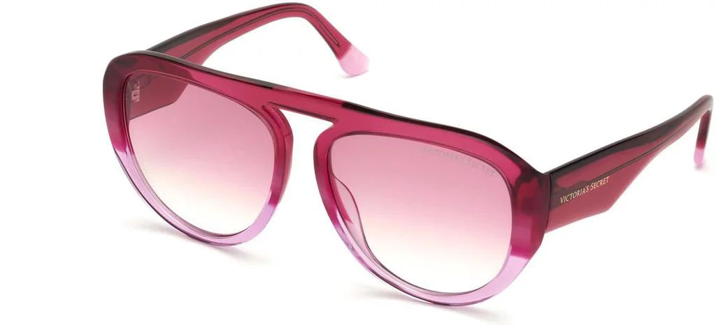 Secret Victoria's Gradient 0021 Lens Sunglasses Red W/ Gradient Red