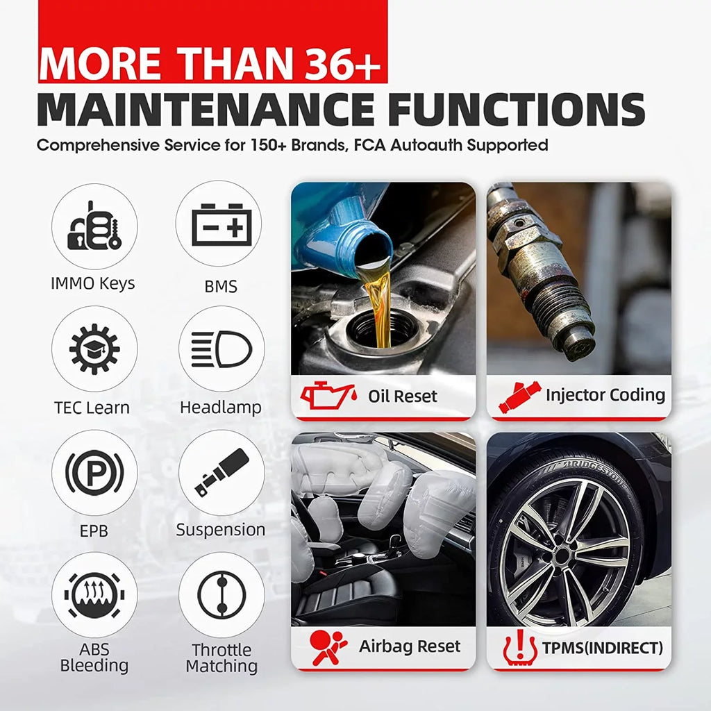 MK908 Pro/ Car Scan Autel Same MS906 Tool MS906BT Diagnostic Services 36+ MK906 Bi-Directional as Pro/ Control, MaxiSys