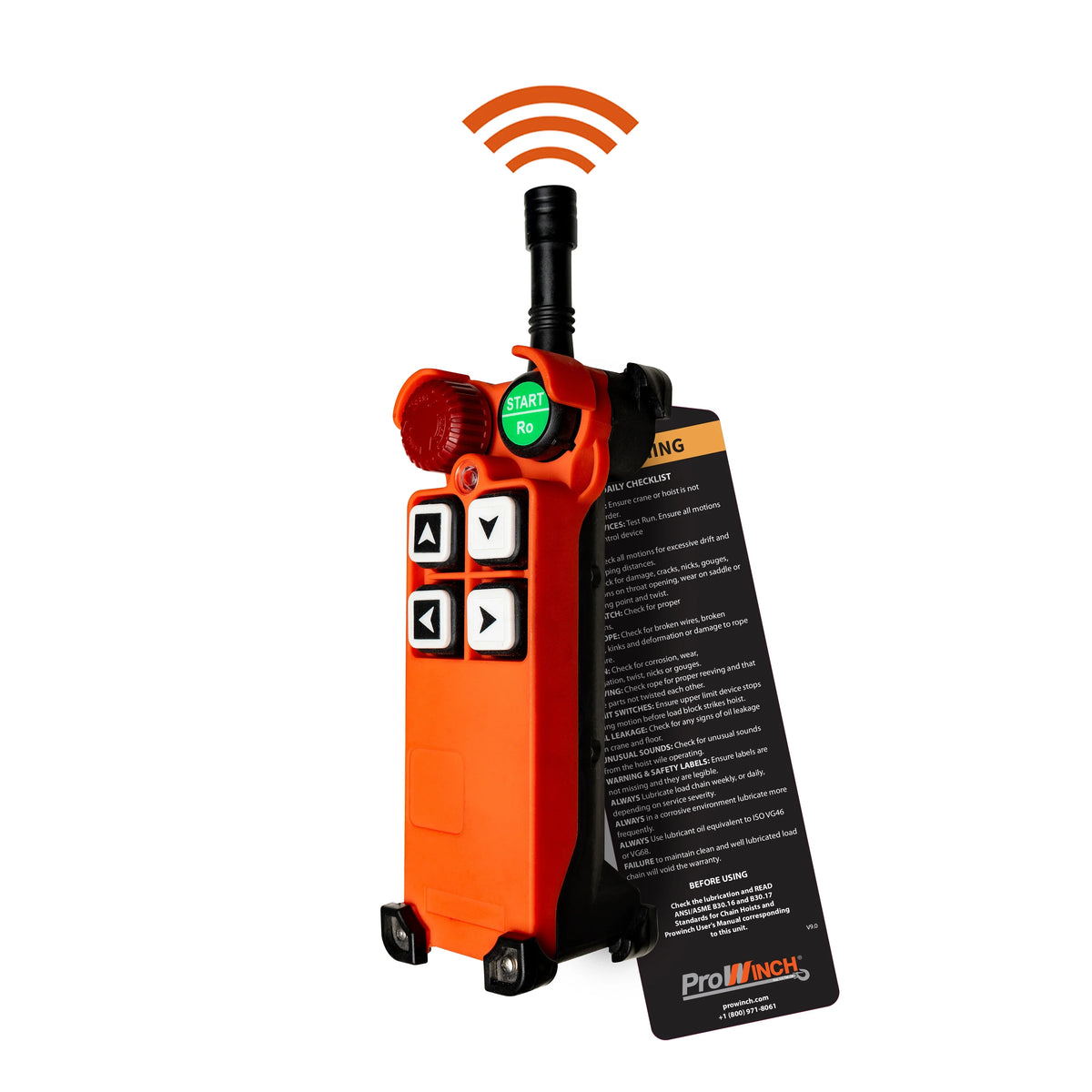 G80 ft. Prowinch Electric Chain Ton Chain 20 Hoist Wireless 1 120V