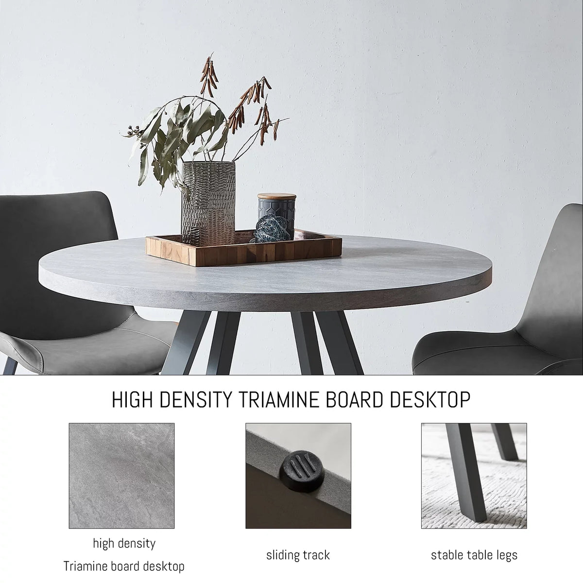 Dining Dining Leisure Table Table Mid Table, Round INCH, Coffee Saving Century Round 35 Space Modern Set,