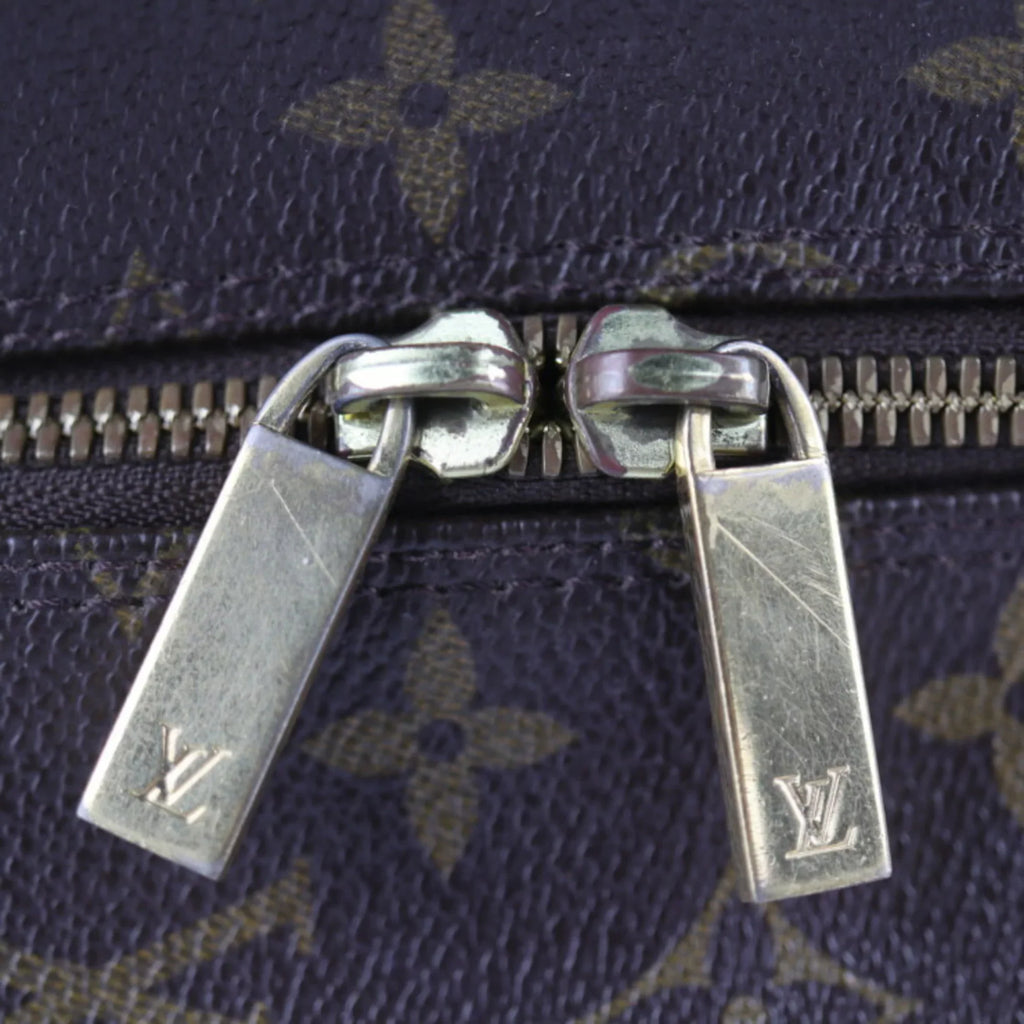 LOUIS Louis Leather (Good) Shoulder Vuitton M51181 Canvas VUITTON GM Monogram Cite Brown Bag Pre-Owned