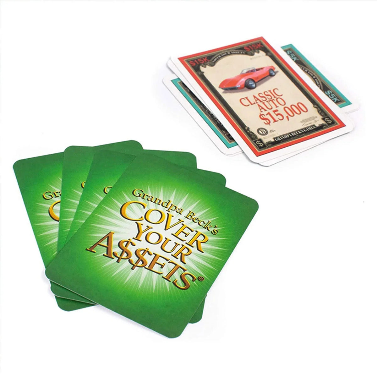 Family-Friendly Cover Toy Your Grandpa Card Game Assets Fun Set Collecting Becks