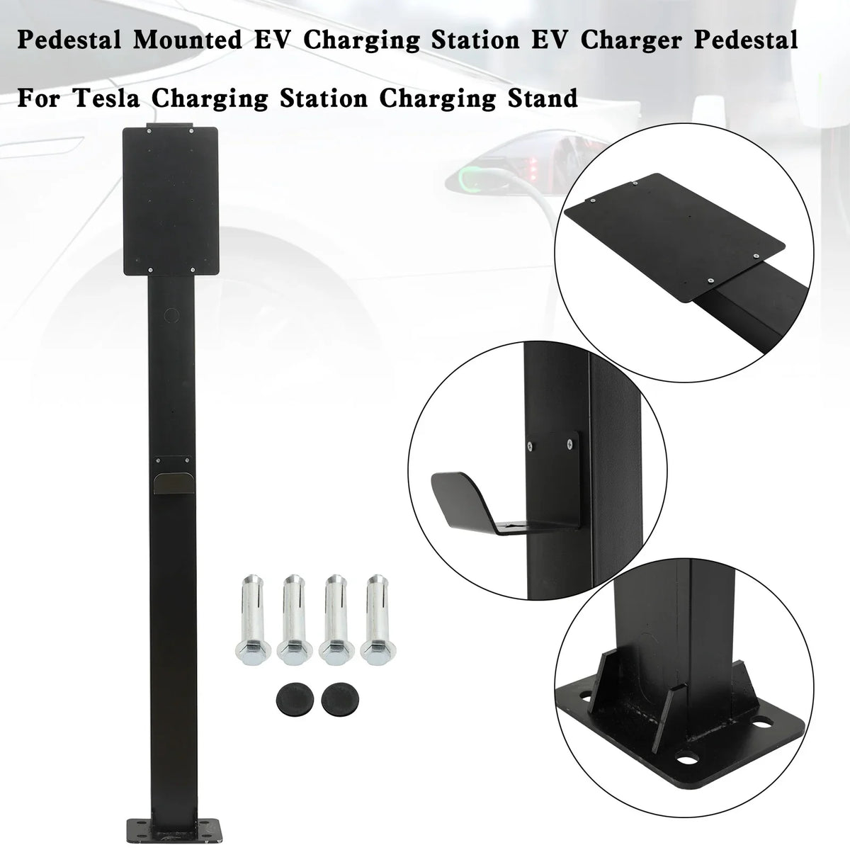 Station Charger Charging Tesla EV Station Charging Stand For Mounted Pedestal EV