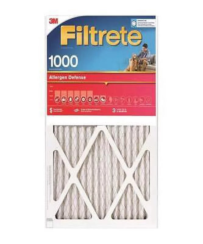 Filtrete 14 x Pleated 11 D MERV in. in. Air 25 (Pack 3) x Filter in. W of 3M 1 H