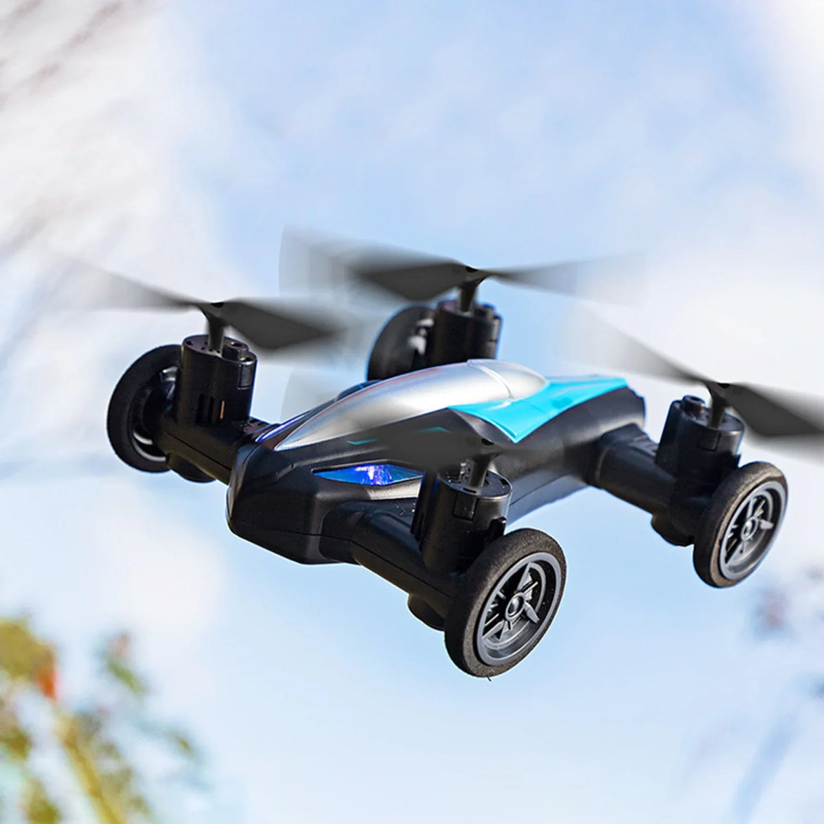 Kids Toys Night 3D 2 for Air Headless Beginners in Drone Landing Drone Key Mode off One for RC Car Flight RC RC 1 Meterk Take Light RC Land