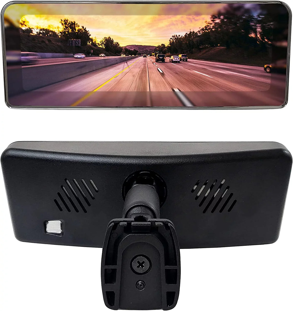 Display, 7" Master LCD View Tailgaters Enhanced Universal Video Visibility Mirror Rear Inputs 4 & Frameless with