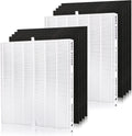 Part#3304899, Compatible Airmega DAJDAH AP-1512HH and 200M Filter Coway AP-1512HH-FP AP-1512HH | AP-1519P Pre-Cut HEPA Purifier Filter Carbon Coway AP-1518R, to Compare 2 with 8 Air +
