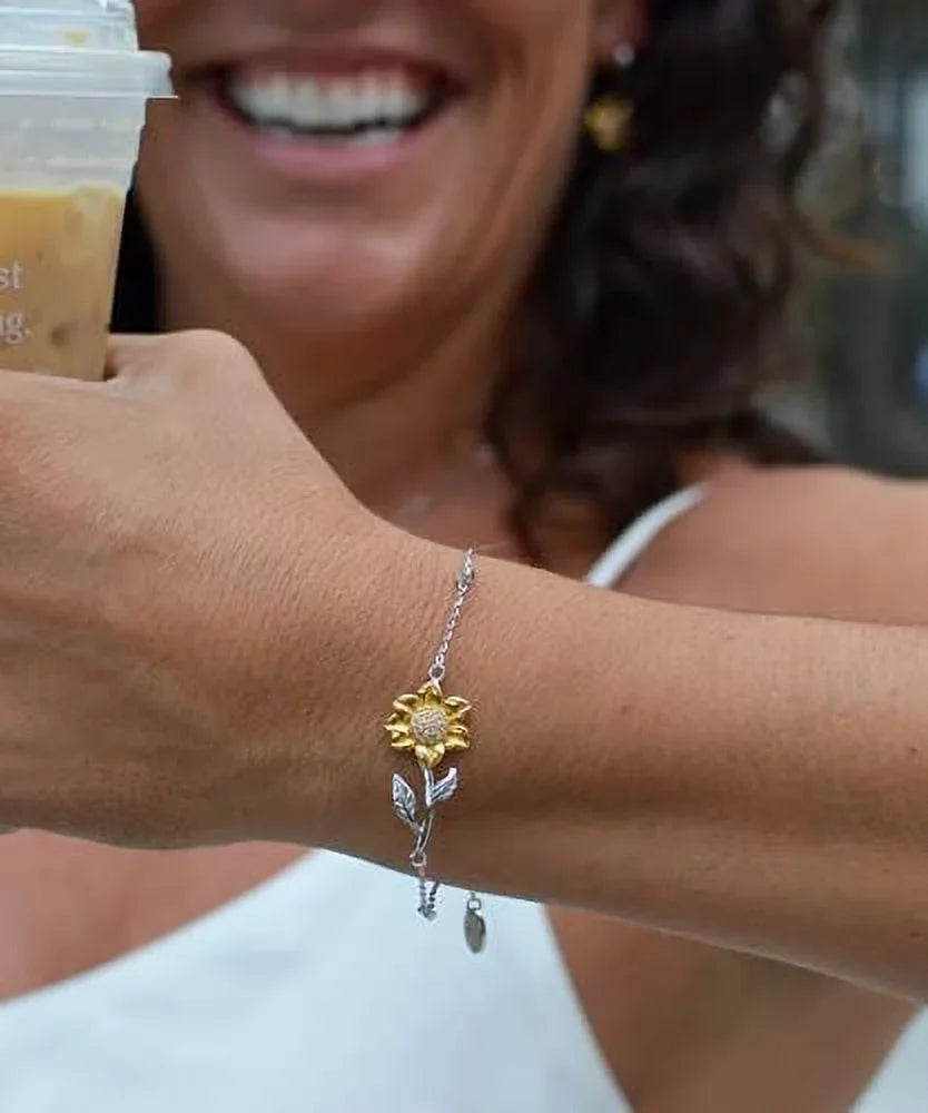 Wife Gifts for Gifts, Last Gift Love Cheap with Wish Our Holiday Sarcastic Gifts, Wife, Ideas, Sunflower Each, Gifts, Wife and Stronger Wife Unique Luxury amangny Wife Bracelet Will Grow I Fancy That