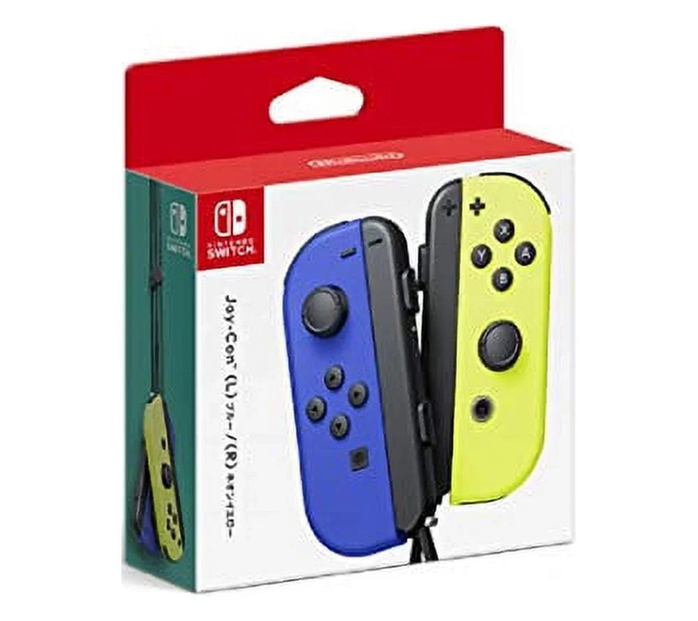 Joy-Con Import) Blue/Neon (Japan Yellow - (L-R) Switch Nintendo