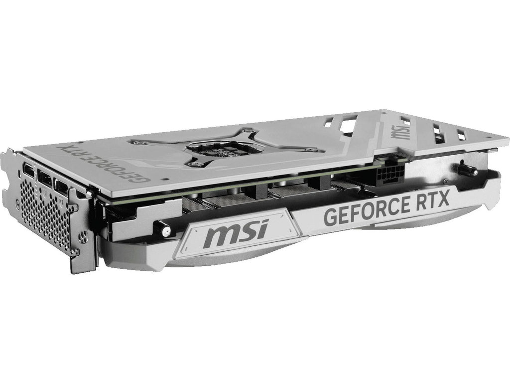 RTX Express ATX 12G 4.0 SUPER 2X Video VENTUS MSI RTX GDDR6X PCI GeForce 4070 Card Ventus 4070 WHITE 12GB OC SUPER