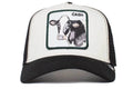 Animal Bros Cash Trucker Size Cap, Goorin The Cow 101-0383-WHI Farm One