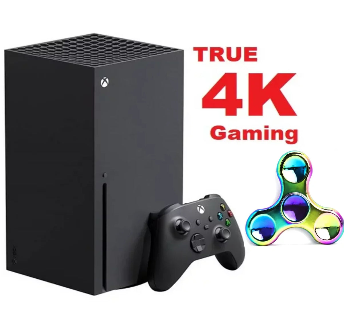 SSD Console System- -Series X Xbox -X- Gaming 2022 1TB Drive with Black - Version Disc Newest