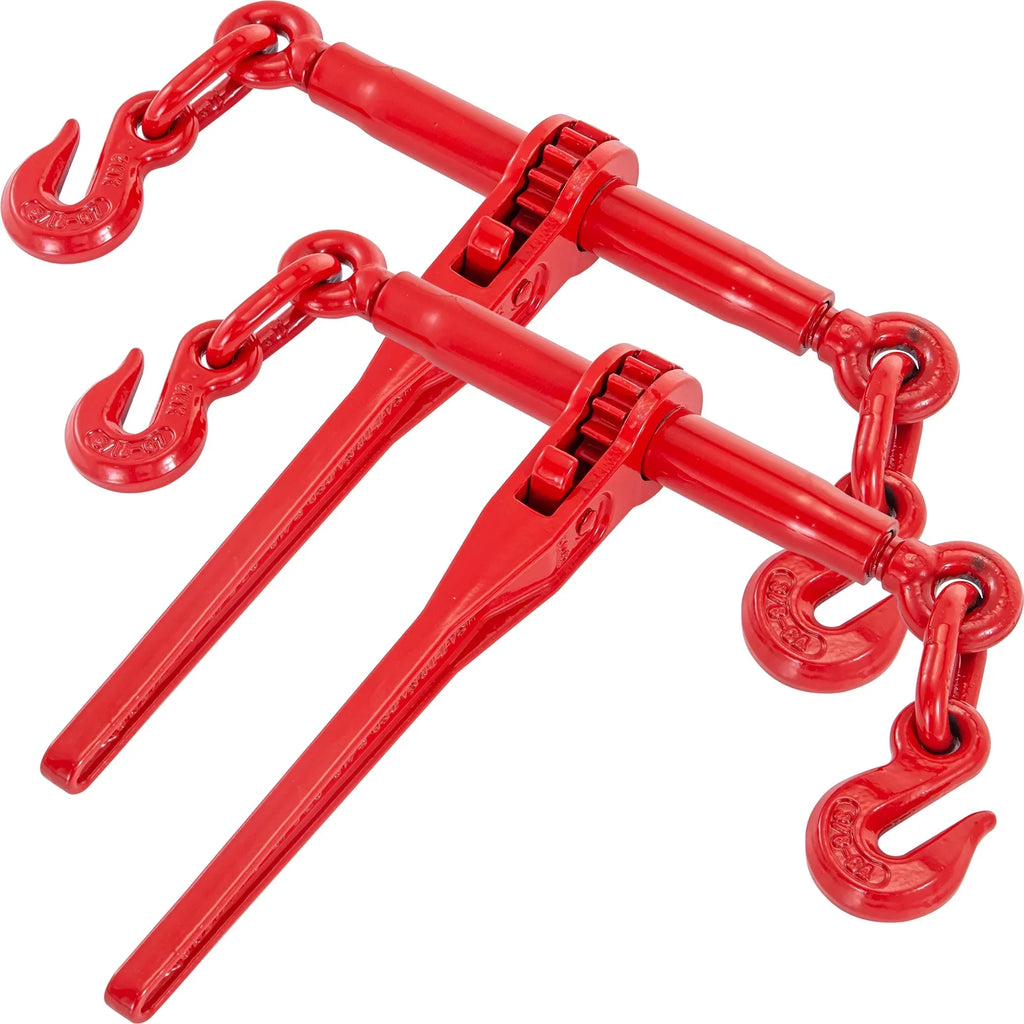 Load Ratchet Tie Down, Binder BENTISM 6600lbs Binder for 5/16in-3/8in, Chain 2pcs