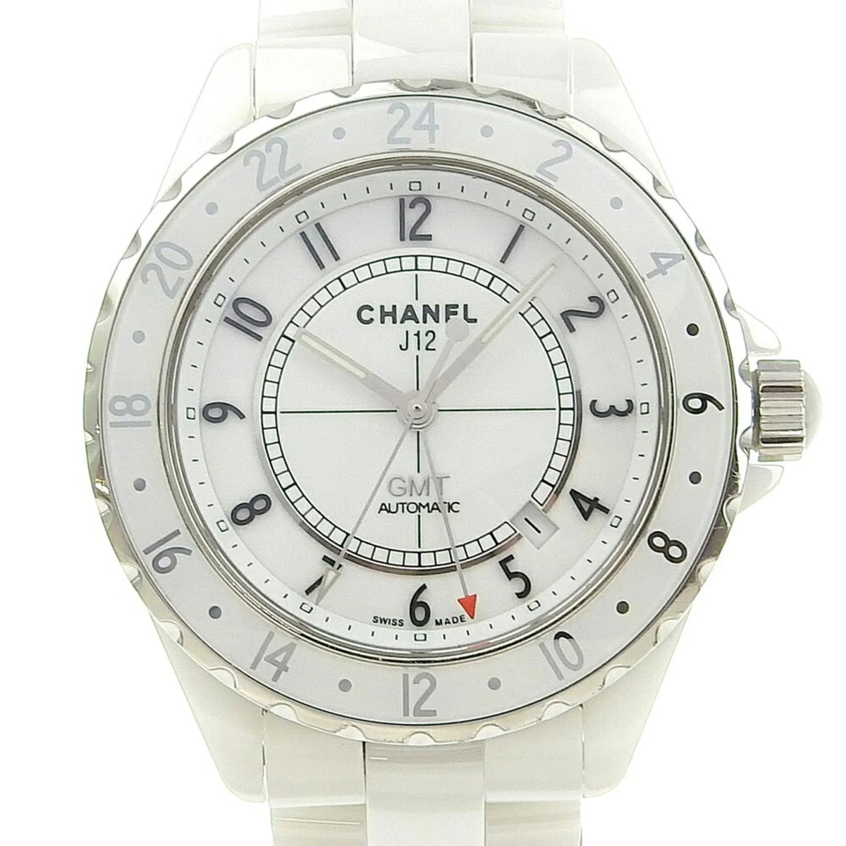 Pre-Owned H2126 GMT Watch Men's 2000 Automatic CHANEL Limited Edition (Good) J12