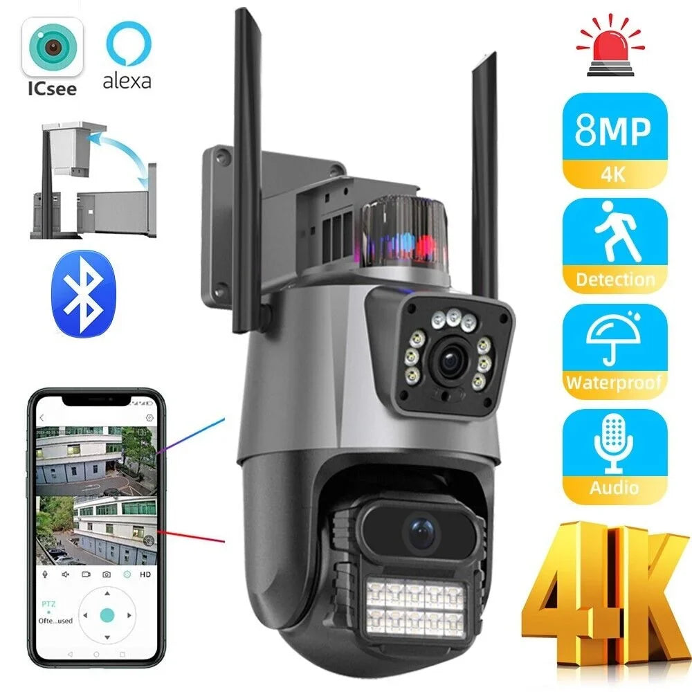 PTZ for Enhanced Miss This Penetration JLLOM a Dual Maximum Moment Antenna Never Strength Signal Camera - with