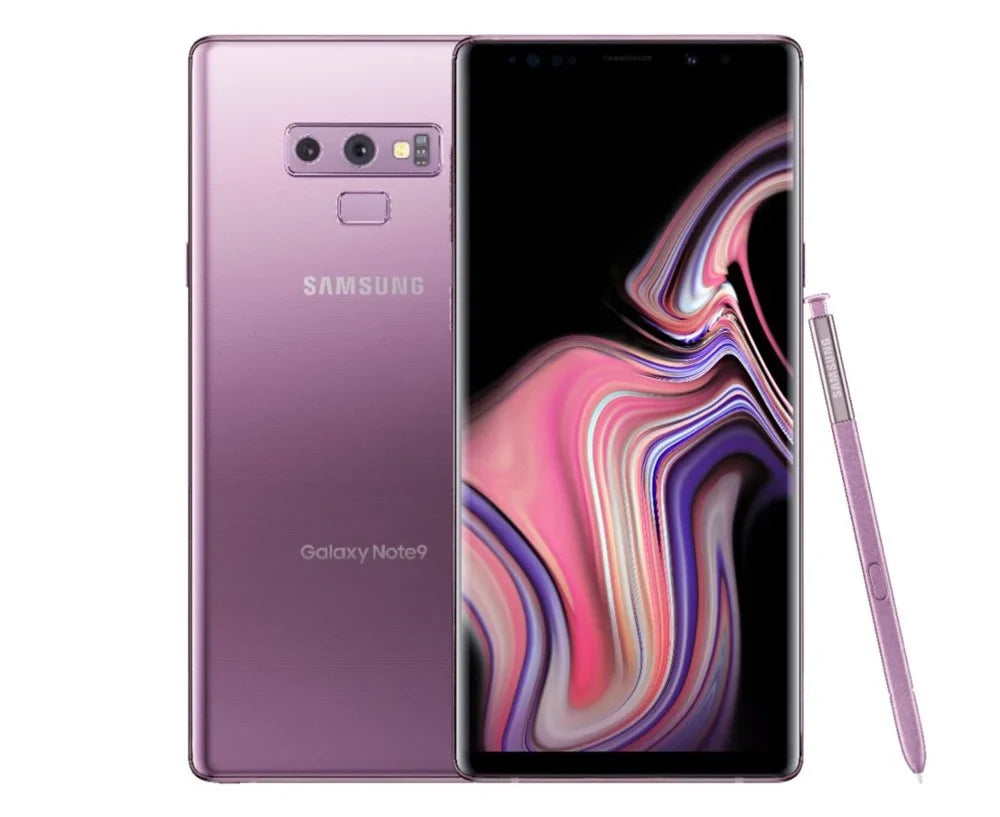6.4" Android rear 2x - GSM Note9 lavender - - x MP microSDXC 2960 Samsung Super RAM / 128 - 1440 4G - (516 - CDMA slot ppi) - pixels - LTE GB cameras Sprint front - & purple - 6 GB AMOLED 8 - Galaxy