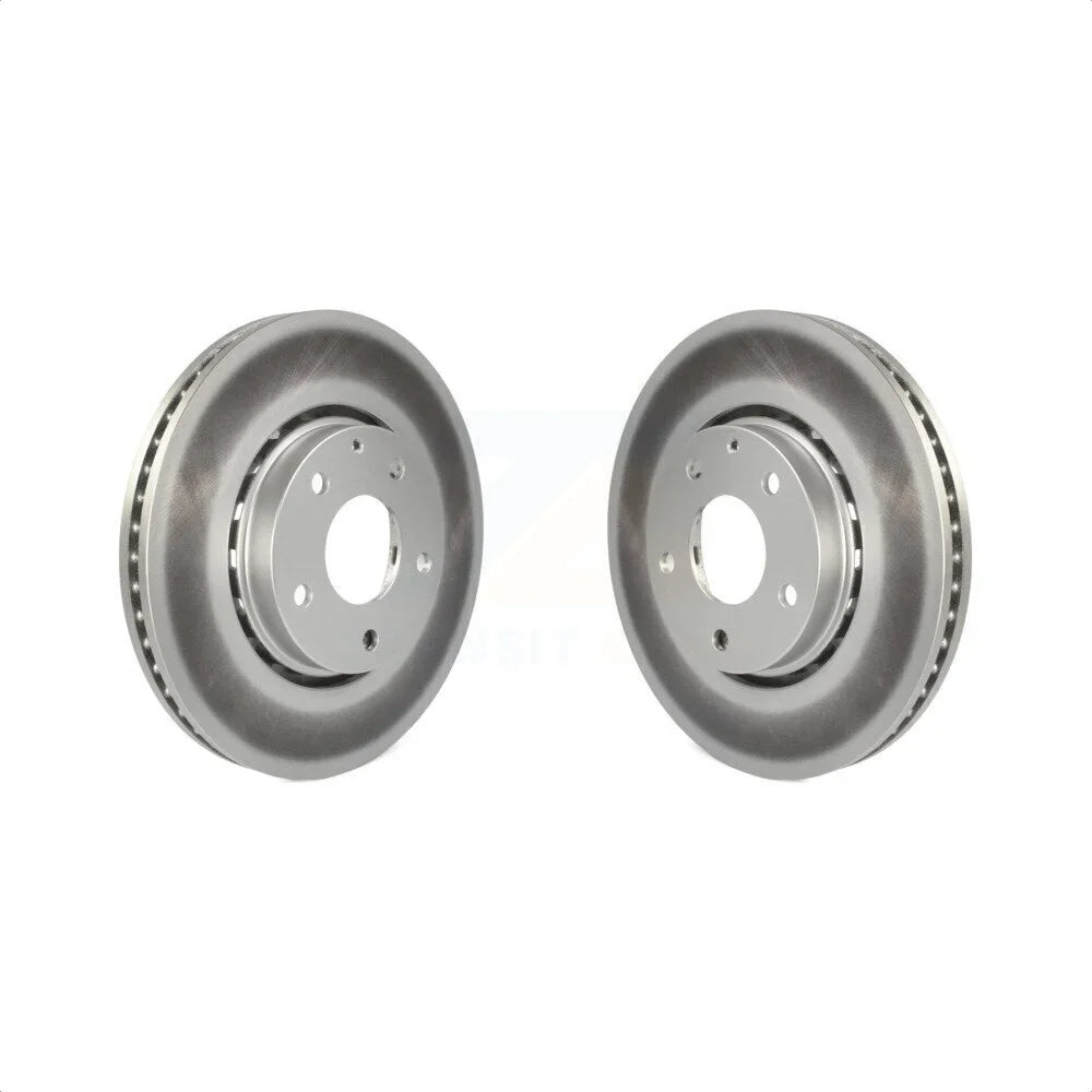 Front Coated Rotors 3 KG-100374 Pair 6 Brake For CX-5 Mazda Disc